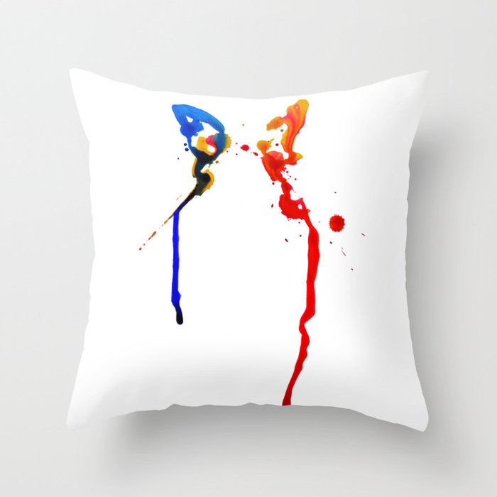 The butterfly effect Throw Pillow