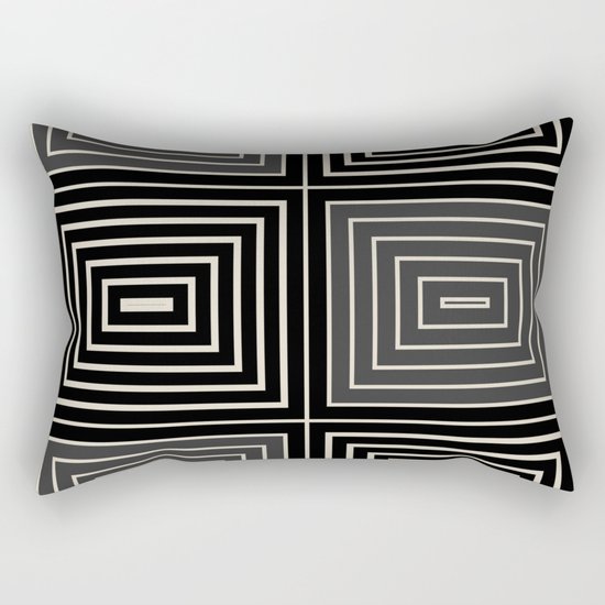 Geometry Rectangular Pillow