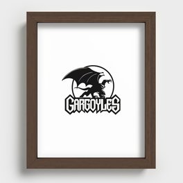 Gargoyles Recessed Framed Print