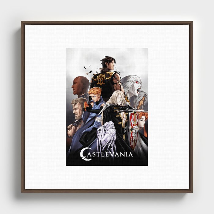 Castlevania Framed Canvas