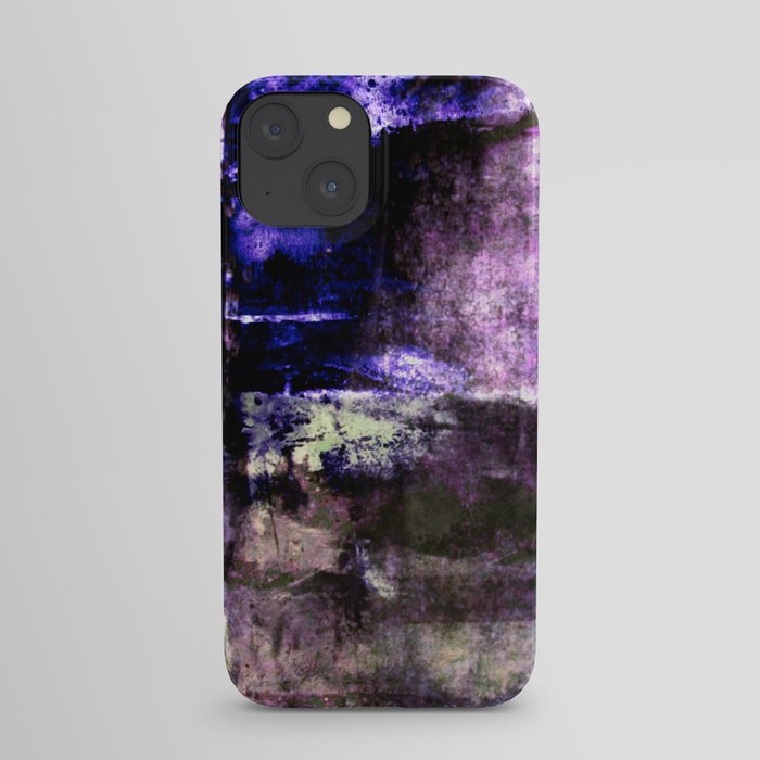 Purple Grunge iPhone Case