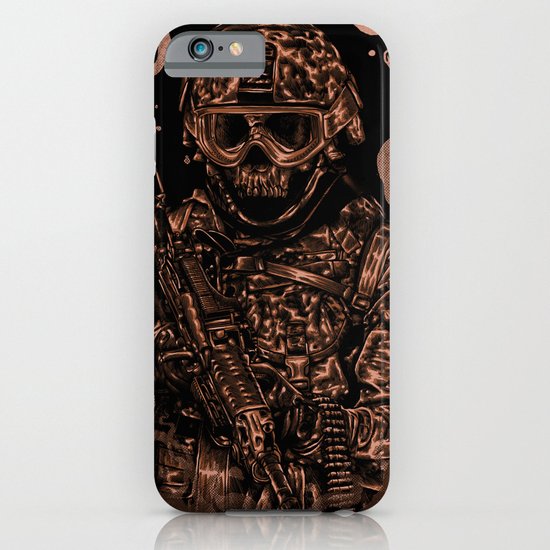Military skull iPhone & iPod Case