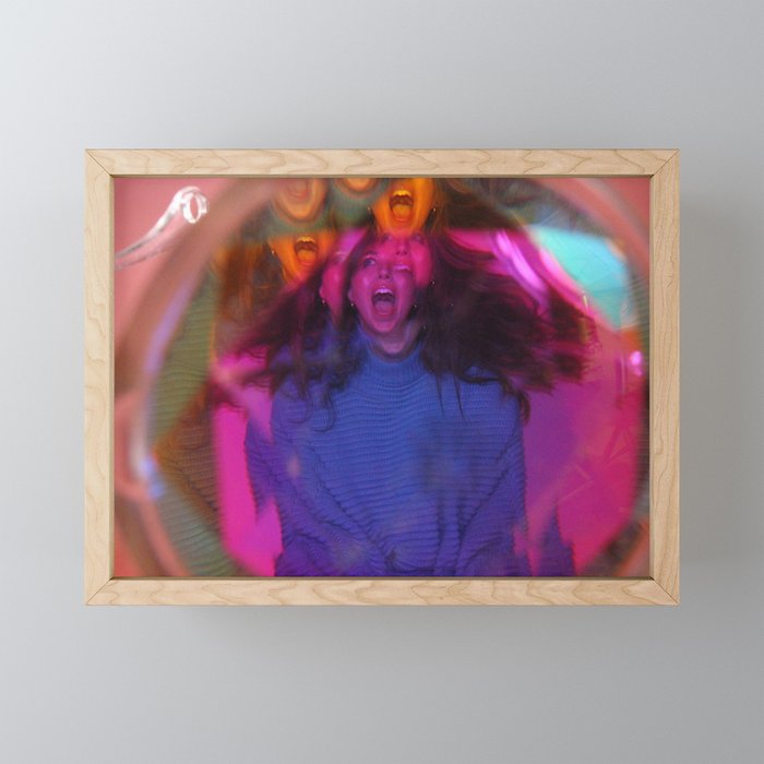 Kaleidoscope Joy Framed Mini Art Print