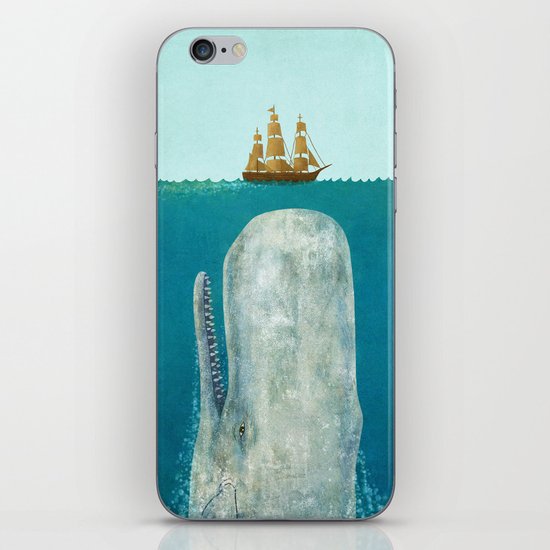 The Whale iPhone & iPod Skin