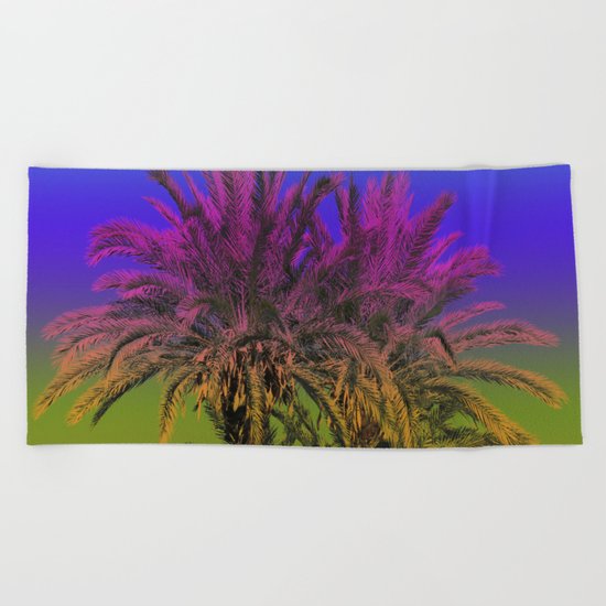 Good Times in Blue Beach Towel