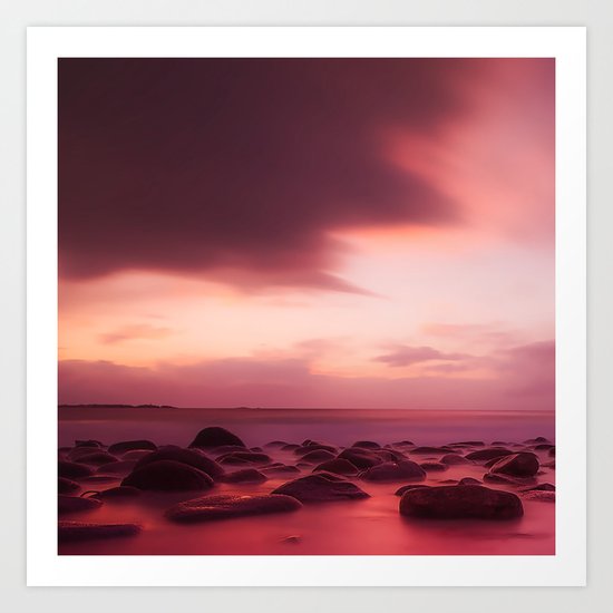 Rocky Sea Art Print