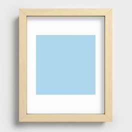 Deluxe Days Blue Recessed Framed Print