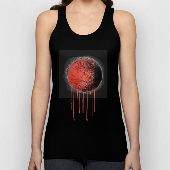 red Unisex Tank Top