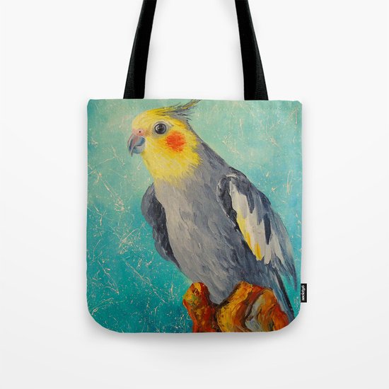 Corella parrot Tote Bag