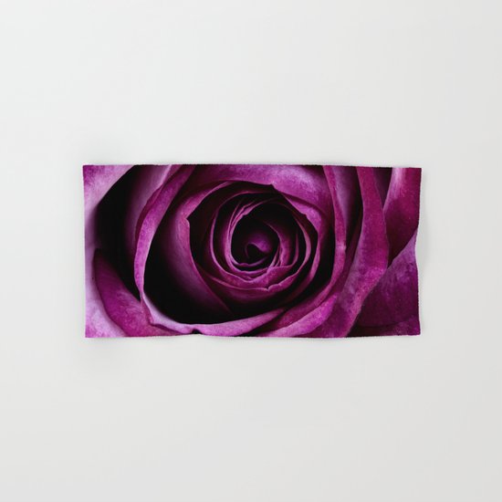 rose mauve plant 5 Hand & Bath Towel