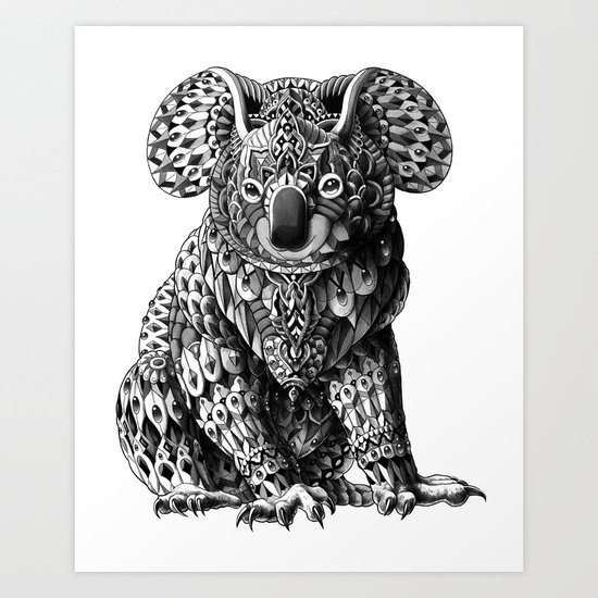 Koala Art Print