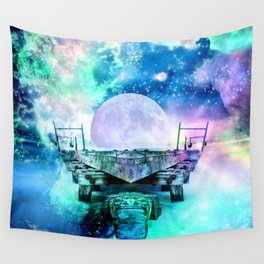 fantasy moon Wall Tapestry