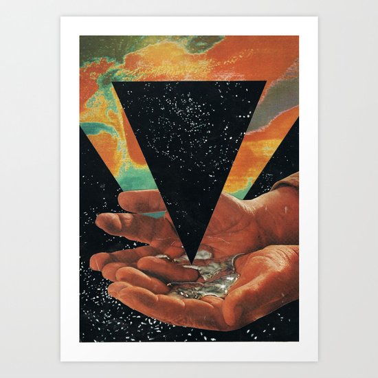 disruption of his world... (Paradise) Art Print