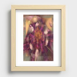 Beauty Explodes Recessed Framed Print