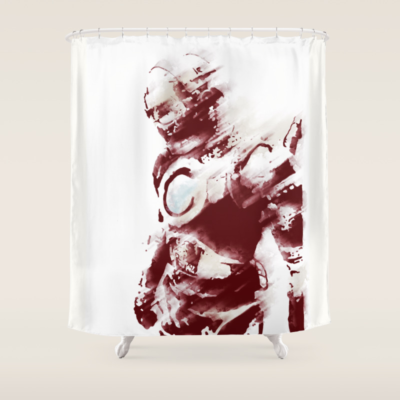 Iron Man Shower Curtain By Blaang Society6