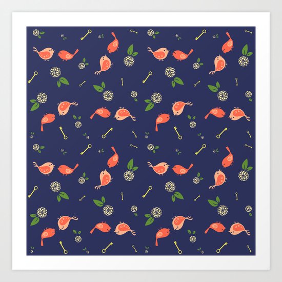 Birds Art Print