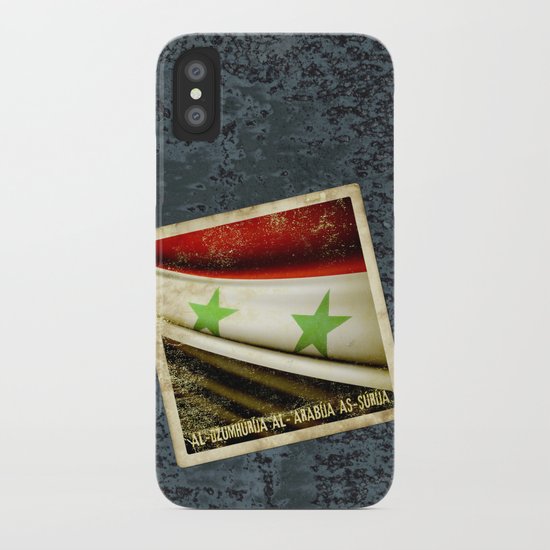 STICKER OF SYRIA flag iPhone Case