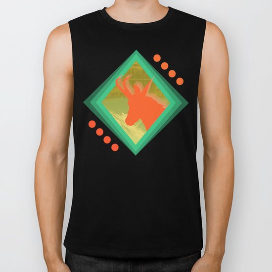 chamois d'or Biker Tank