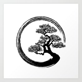Bonsai Art Prints For Any Decor Style Society6