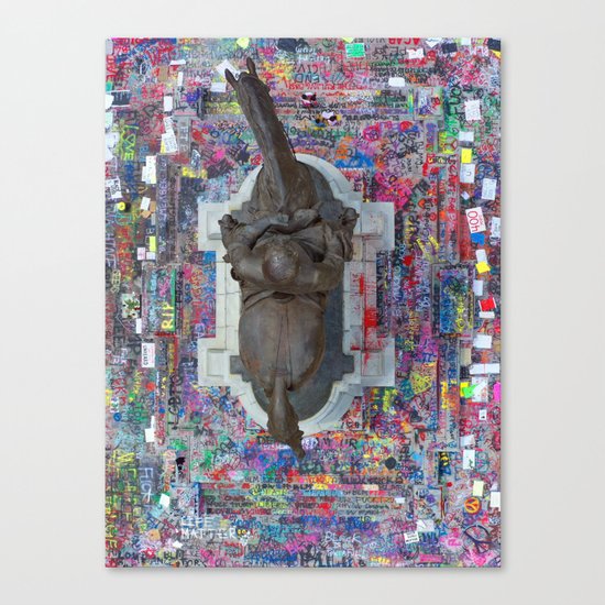 Blm Robert E Lee Statue Canvas Print By Freedomforall Society6