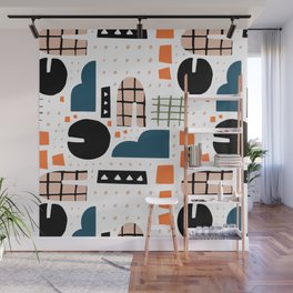 Bohemian Patches Wall Mural