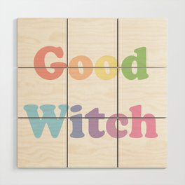 Good Witch Wood Wall Art