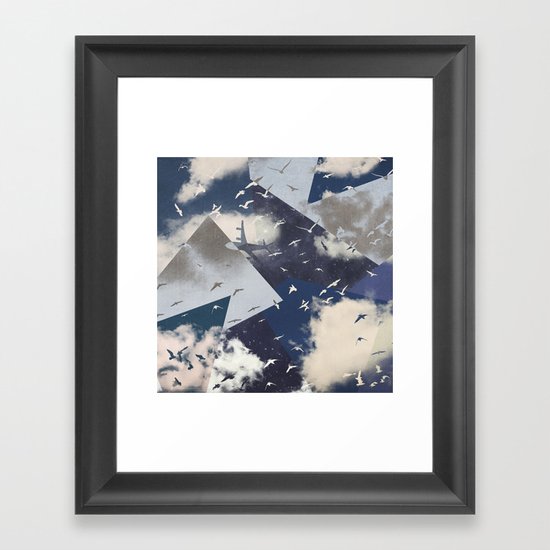 The Sky Framed Art Print