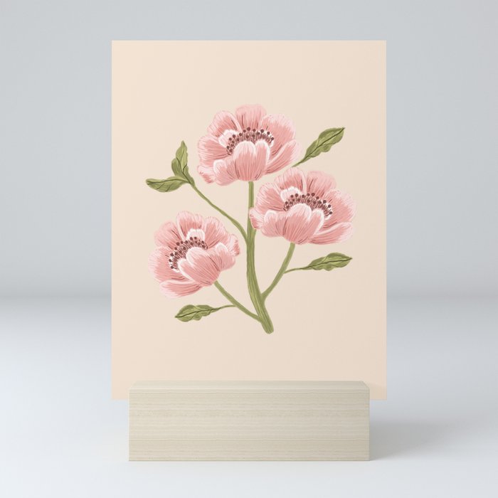 Peony Mini Art Print