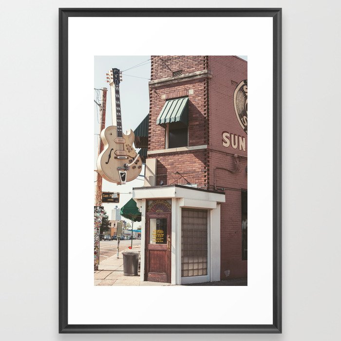 Sun Studio Memphis Tennessee Framed Art Print