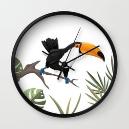 Toucan bird Wall Clock