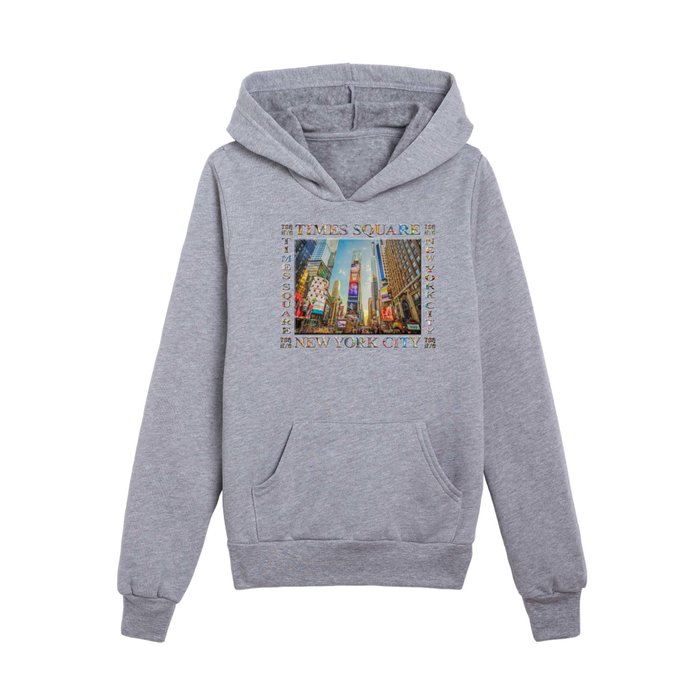 Times Square Hustle Kids Pullover Hoodie