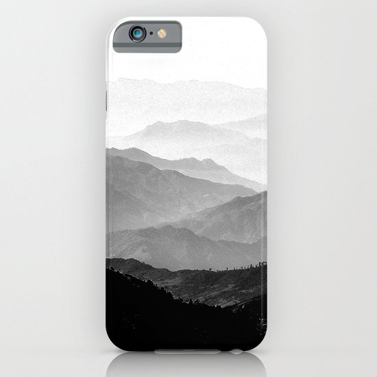 Mountain Mist - Black and White Collection iPhone & iPod Case