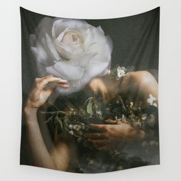 Rosy Disposition Wall Tapestry