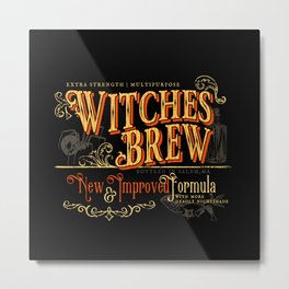 Witches Brew Metal Print