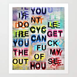 If You Don't Recycle Art Print