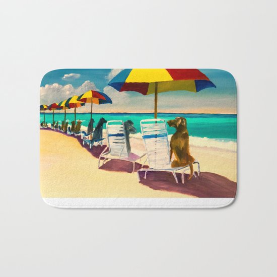 Beach Day Bath Mat