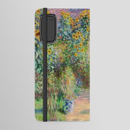 Claude Monet - The Artist's Garden at Vetheuil Android Wallet Case