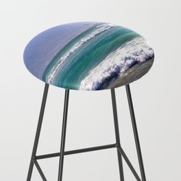 South Africa Photography - Ocean Waves At The Beach Bar Stool