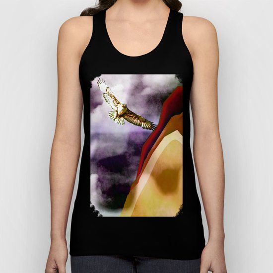 The Hawk Unisex Tank Top
