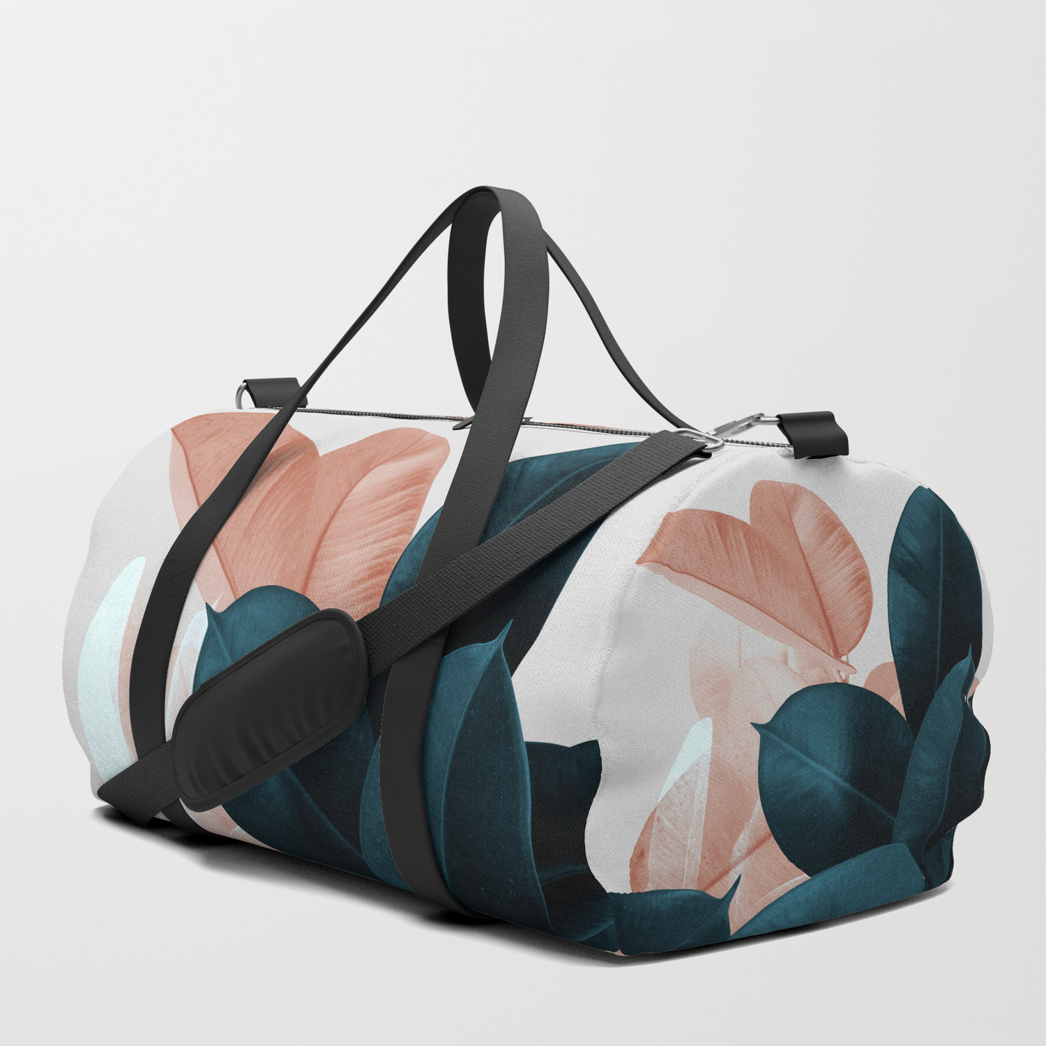 blush duffle bag