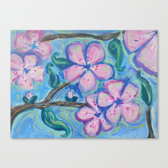 Cherry Blossom Composition #1 Canvas Print