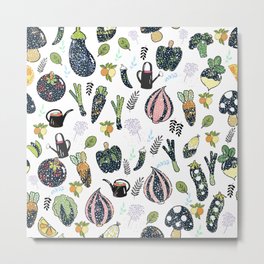 The veggie garden  Metal Print