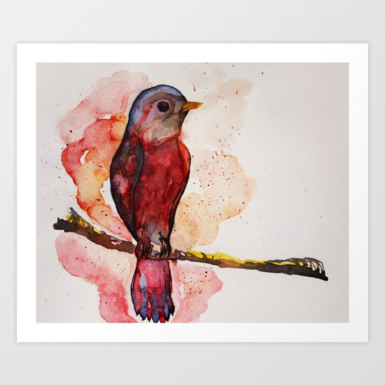 self-portrait 2010 Art Print