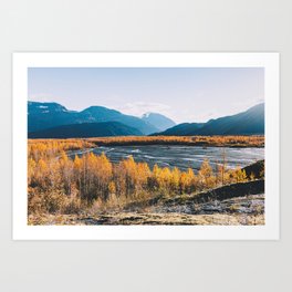 Alaskan Autumn - Kenai Fjords National Park Art Print
