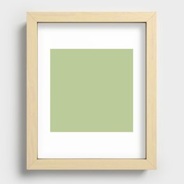 Marshland Green Recessed Framed Print