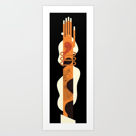 That's How She Rolls Art Print