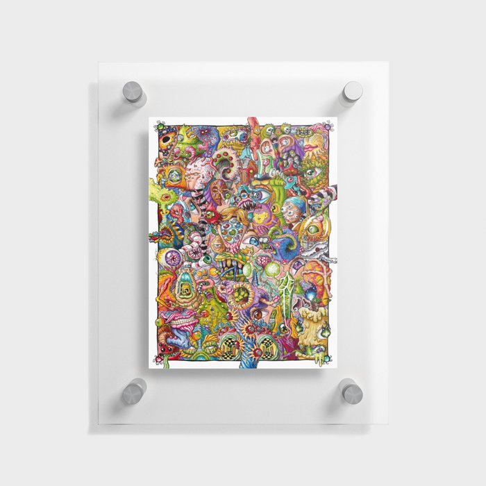 Multiversal Primorpheus Floating Acrylic Print