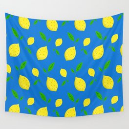 Lemons Wall Tapestry