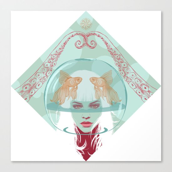 Nautical Surrealism Canvas Print