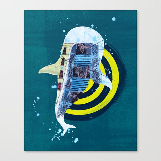 terra incognita I Canvas Print